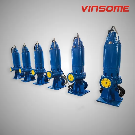 N-Technology Impeller Screw Flow Immersible Submersible Sewage Water Pump